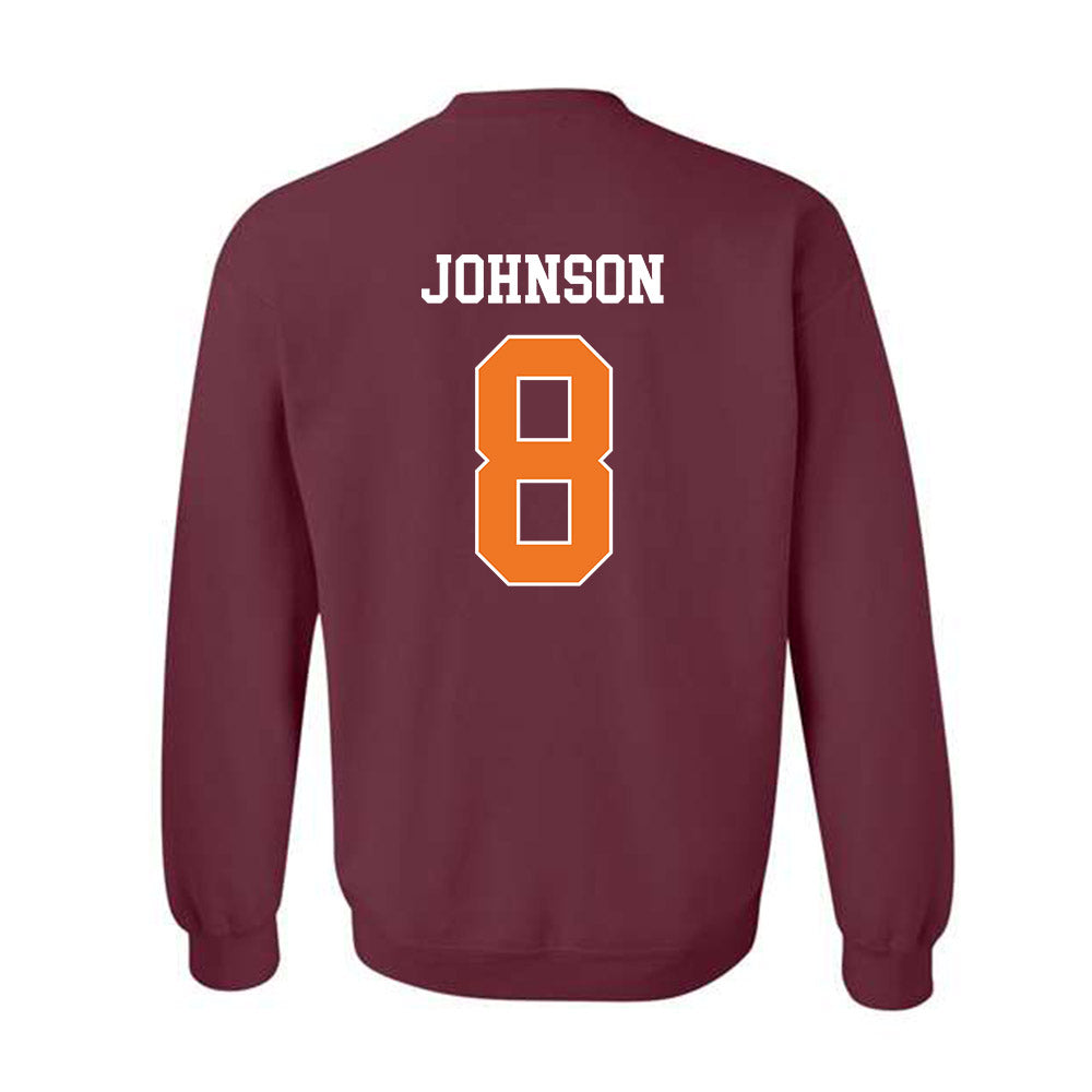 Virginia Tech - NCAA Football : Braylon Johnson - Classic Shersey Crewneck Sweatshirt