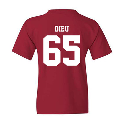 WSU - NCAA Football : Brock Dieu - Classic Shersey Youth T-Shirt-1