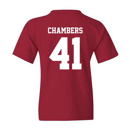 WSU - NCAA Baseball : Bryce Chambers - Classic Shersey Youth T-Shirt-1