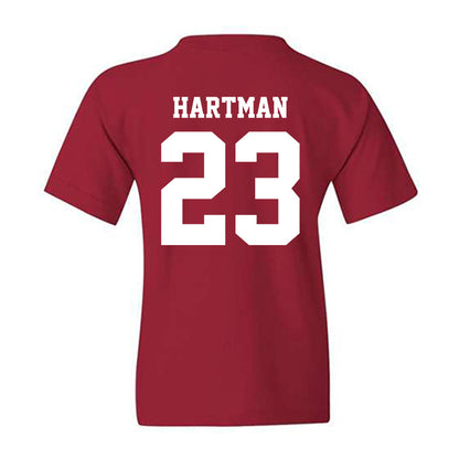 WSU - NCAA Baseball : Max Hartman - Classic Shersey Youth T-Shirt-1