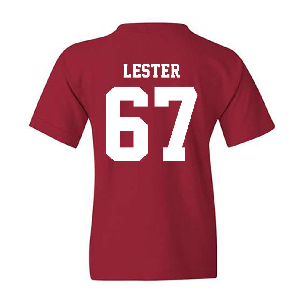 WSU - NCAA Football : Jonny Lester - Classic Shersey Youth T-Shirt-1