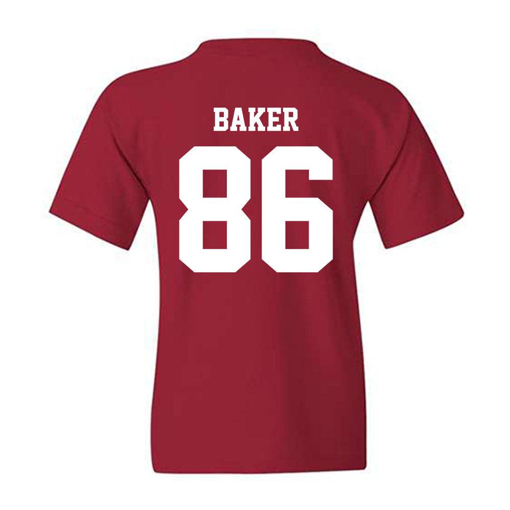 WSU - NCAA Football : Beau Baker - Classic Shersey Youth T-Shirt-1