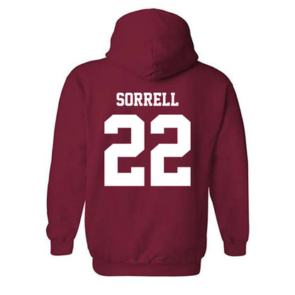WSU - NCAA Football : Trillion Sorrell - Classic Shersey Hooded Sweatshirt-1