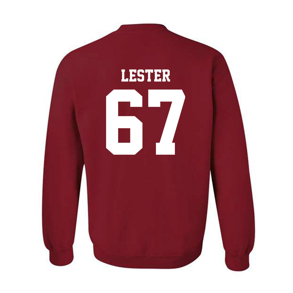 WSU - NCAA Football : Jonny Lester - Classic Shersey Crewneck Sweatshirt-1