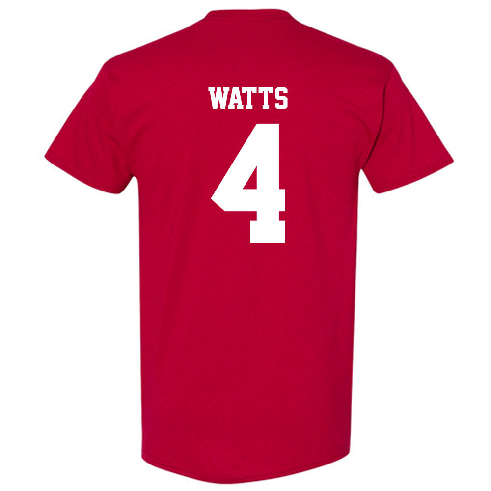 WSU - NCAA Men's Basketball : Lejuan Watts - Classic Shersey T-Shirt-1