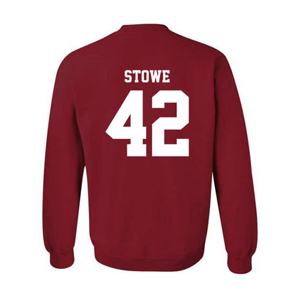 WSU - NCAA Baseball : Trevor Stowe - Classic Shersey Crewneck Sweatshirt-1