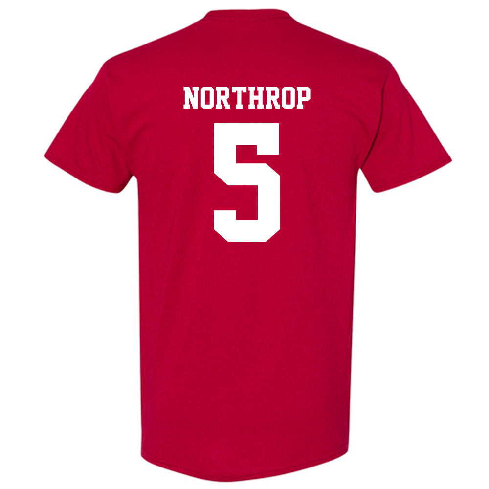 WSU - NCAA Baseball : Kyler Northrop - Classic Shersey T-Shirt-1