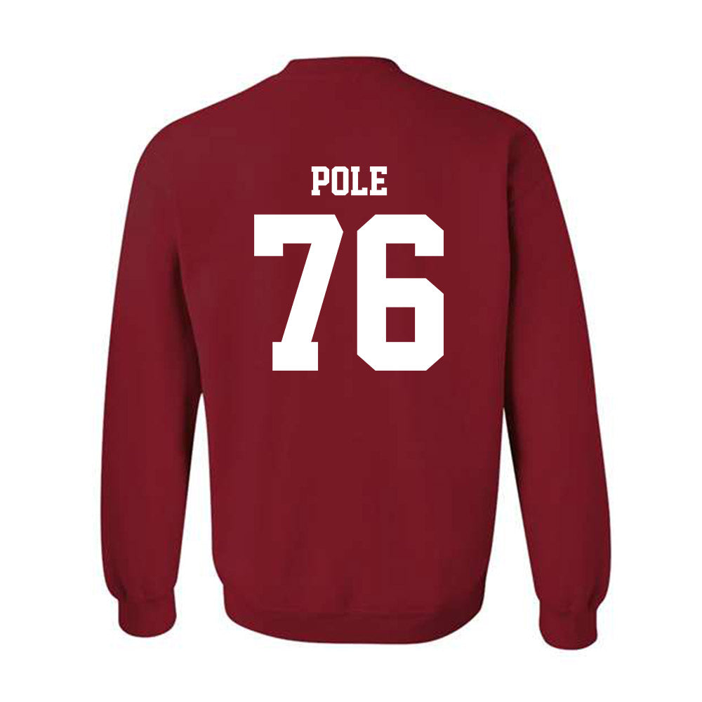 WSU - NCAA Football : Esa Pole - Classic Shersey Crewneck Sweatshirt-1