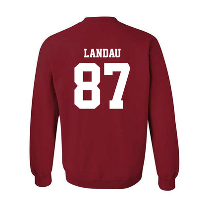 WSU - NCAA Football : Cash Landau - Classic Shersey Crewneck Sweatshirt-1