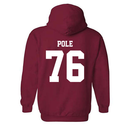 WSU - NCAA Football : Esa Pole - Classic Shersey Hooded Sweatshirt-1