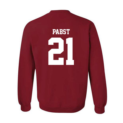 WSU - NCAA Football : Carter Pabst - Classic Shersey Crewneck Sweatshirt-1