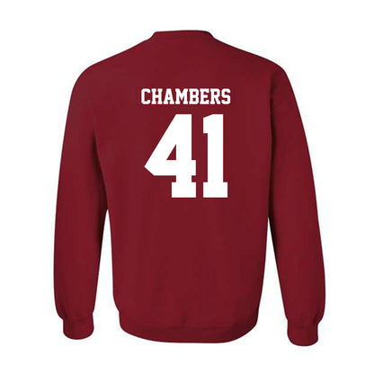 WSU - NCAA Baseball : Bryce Chambers - Classic Shersey Crewneck Sweatshirt-1
