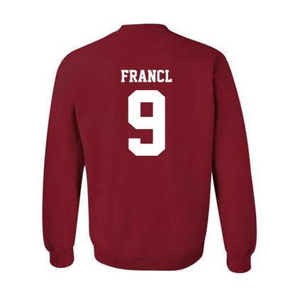 WSU - NCAA Football : Caleb Francl - Classic Shersey Crewneck Sweatshirt-1