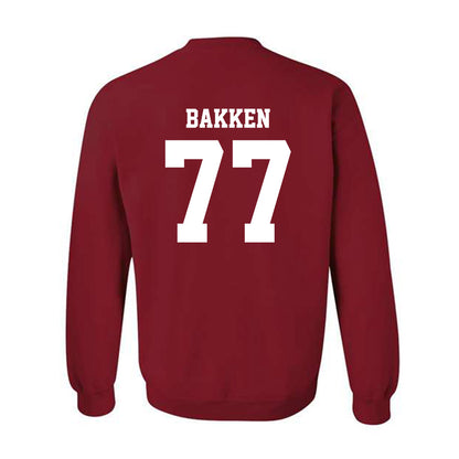WSU - NCAA Football : Nick Bakken - Classic Shersey Crewneck Sweatshirt-1
