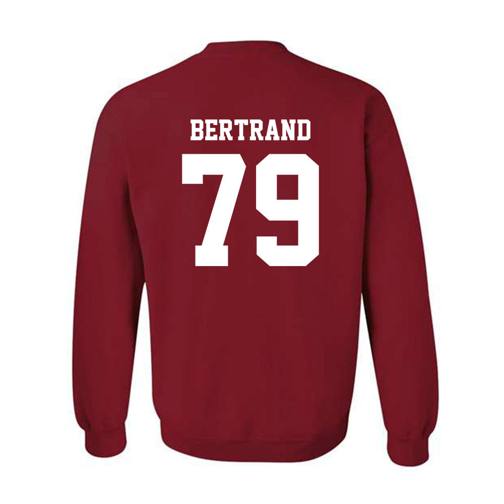 WSU - NCAA Football : Turner Bertrand - Classic Shersey Crewneck Sweatshirt-1