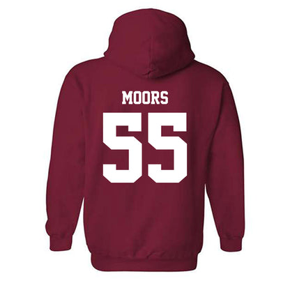 WSU - NCAA Football : Hyrum Moors - Classic Shersey Hooded Sweatshirt