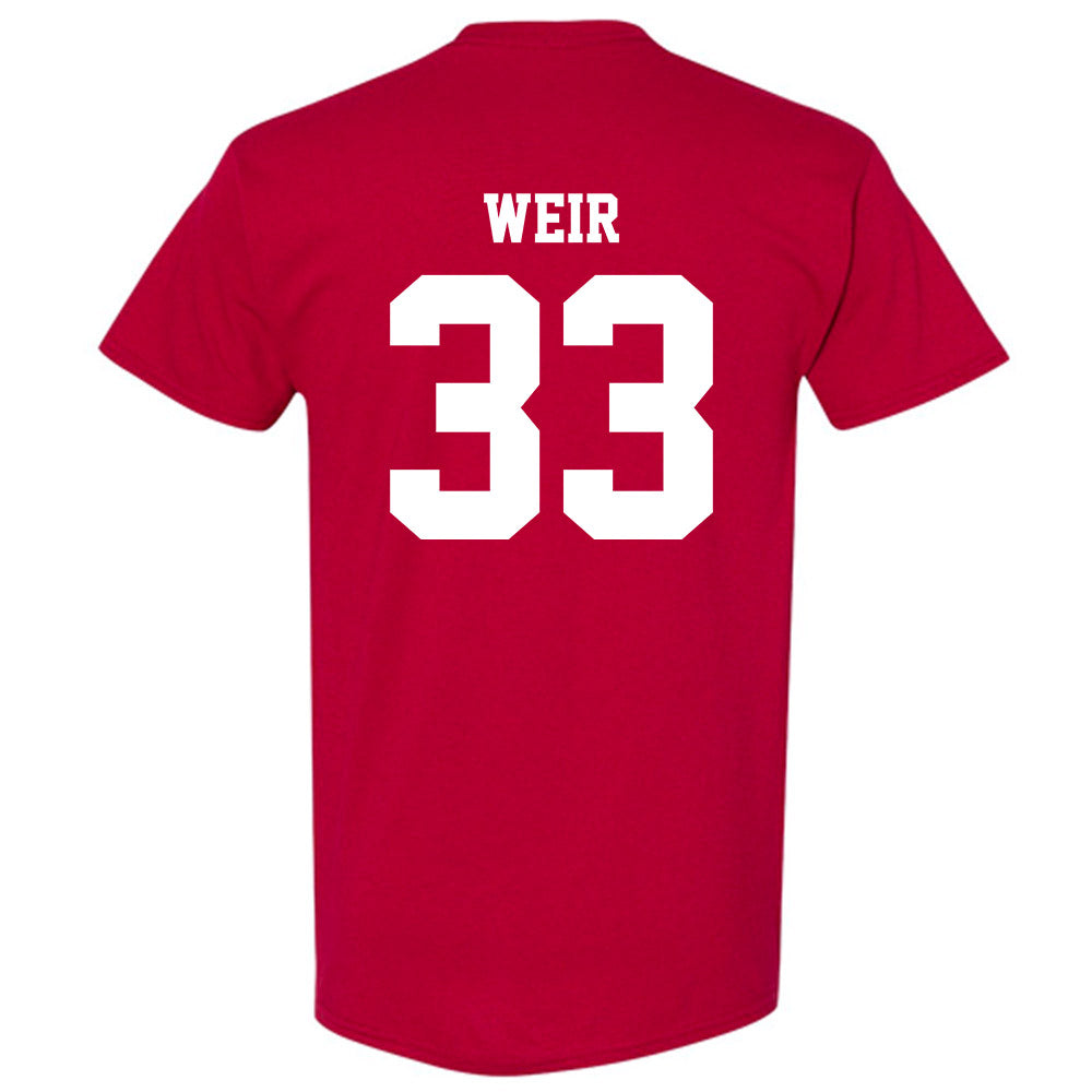 WSU - NCAA Football : Cameron Weir - Classic Shersey T-Shirt-1