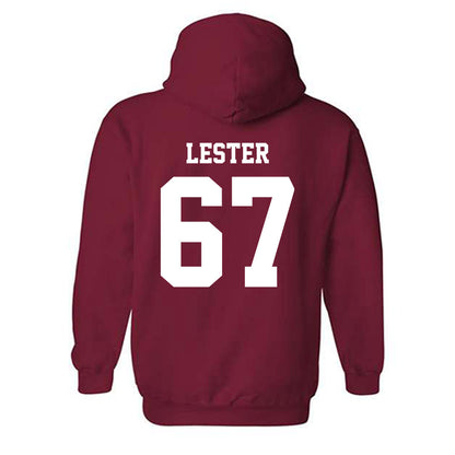 WSU - NCAA Football : Jonny Lester - Classic Shersey Hooded Sweatshirt-1