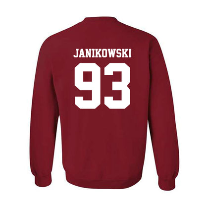 WSU - NCAA Football : Jack Janikowski - Classic Shersey Crewneck Sweatshirt-1
