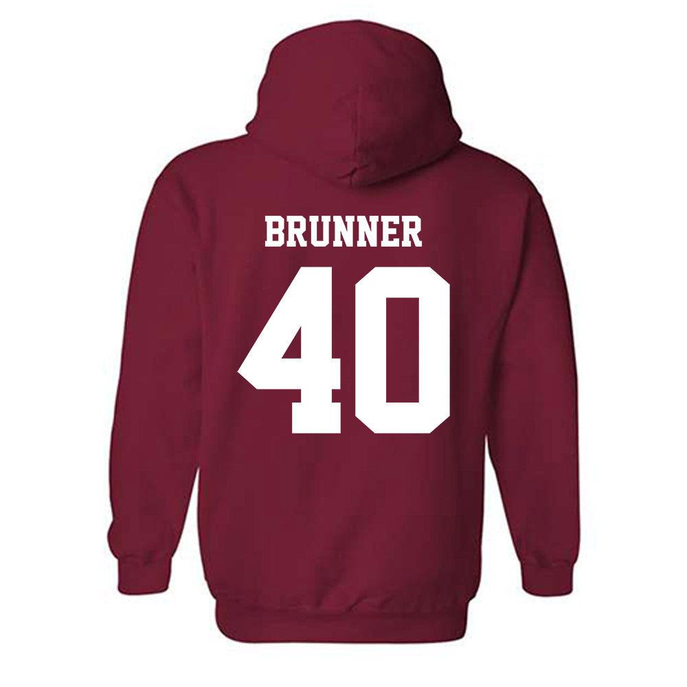 WSU - NCAA Football : Colson Brunner - Classic Shersey Hooded Sweatshirt