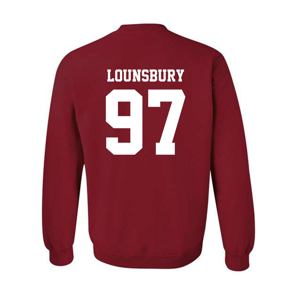 WSU - NCAA Football : Adlai Lounsbury - Classic Shersey Crewneck Sweatshirt-1