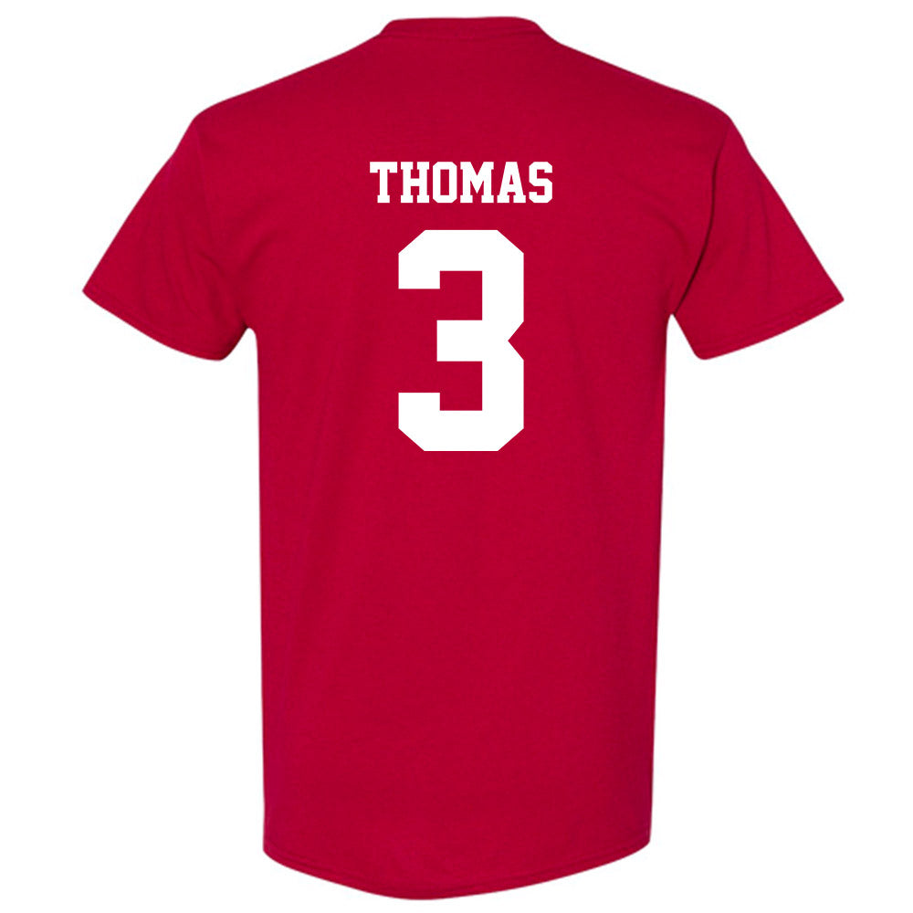 WSU - NCAA Football : Jaylen Thomas - Classic Shersey T-Shirt-1