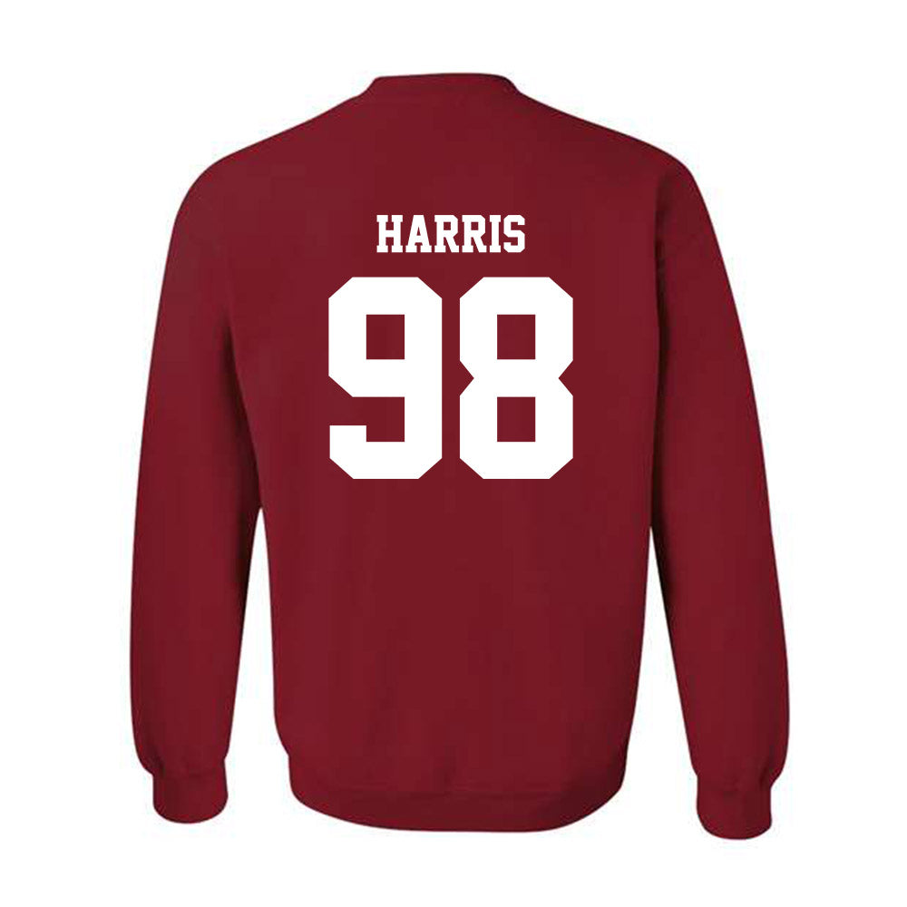WSU - NCAA Football : Ryan Harris - Classic Shersey Crewneck Sweatshirt-1