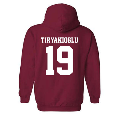 WSU - NCAA Football : Jake Tiryakioglu - Classic Shersey Hooded Sweatshirt-1