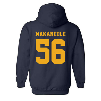 West Virginia - NCAA Football : Kimo Makaneole - Classic Shersey Hooded Sweatshirt-1