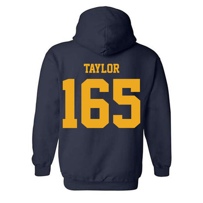 West Virginia - NCAA Wrestling : Shawn Taylor - Classic Shersey Hooded Sweatshirt-1