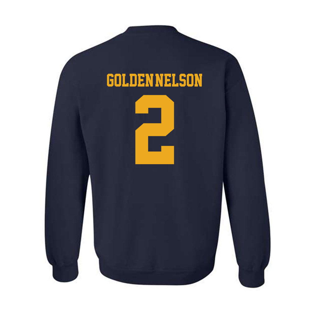West Virginia - NCAA Football : Devonte Golden-Nelson - Classic Shersey Crewneck Sweatshirt-1