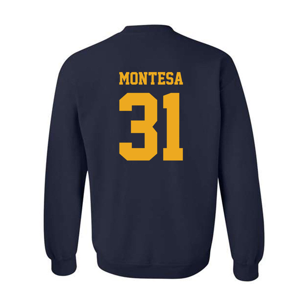 West Virginia - NCAA Baseball : Dawson Montesa - Classic Shersey Crewneck Sweatshirt-1