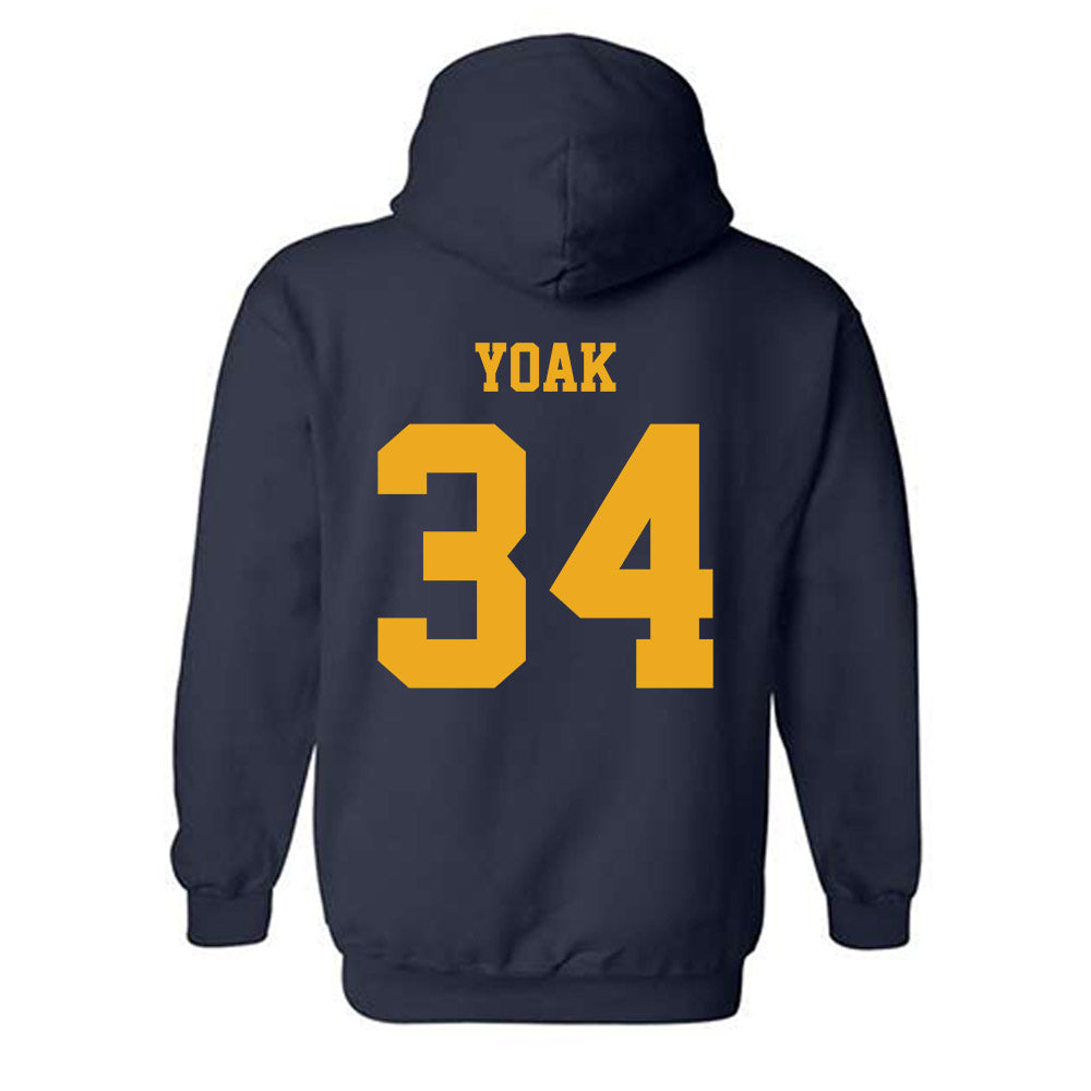 West Virginia - NCAA Baseball : Bryant Yoak - Classic Shersey Hooded Sweatshirt-1