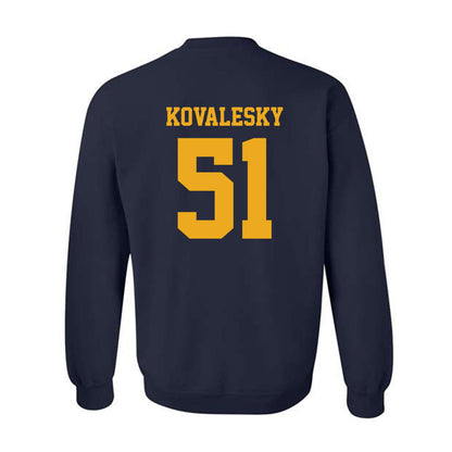 West Virginia - NCAA Football : Raymond Kovalesky - Classic Shersey Crewneck Sweatshirt-1