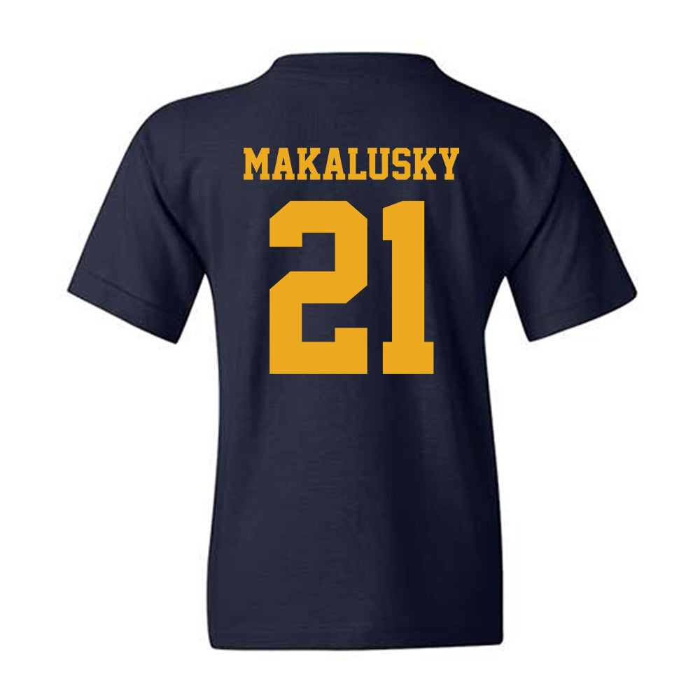 West Virginia - NCAA Women's Basketball : Riley Makalusky - Classic Shersey Youth T-Shirt-1