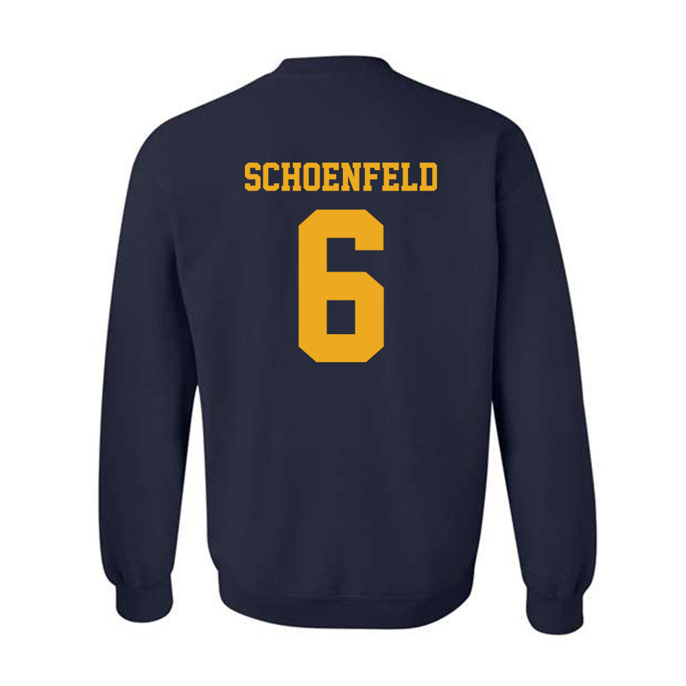 West Virginia - NCAA Baseball : Paul Schoenfeld - Classic Shersey Crewneck Sweatshirt-1