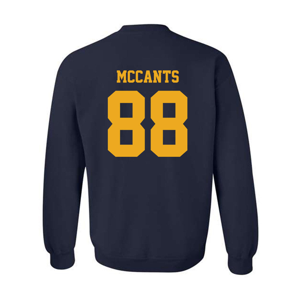 West Virginia - NCAA Football : Jordan McCants - Classic Shersey Crewneck Sweatshirt-1