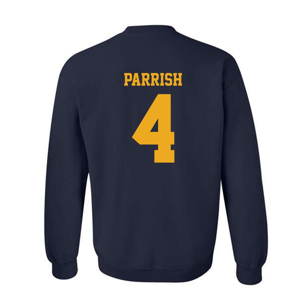 West Virginia - NCAA Women's Basketball : Madison Parrish - Classic Shersey Crewneck Sweatshirt-1