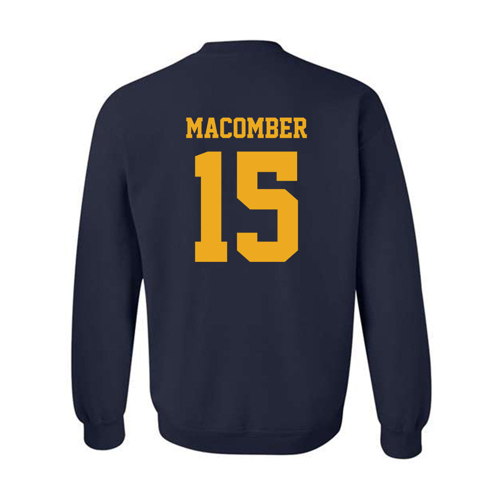 West Virginia - NCAA Men's Soccer : Brayden Macomber - Classic Shersey Crewneck Sweatshirt-1