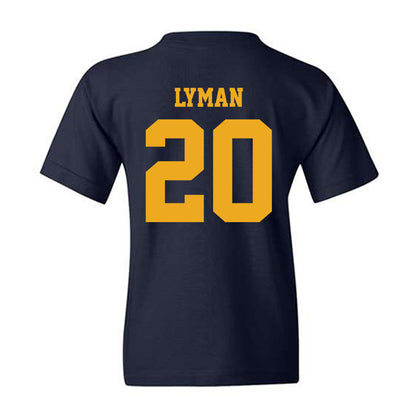 West Virginia - NCAA Baseball : Luke Lyman - Classic Shersey Youth T-Shirt-1