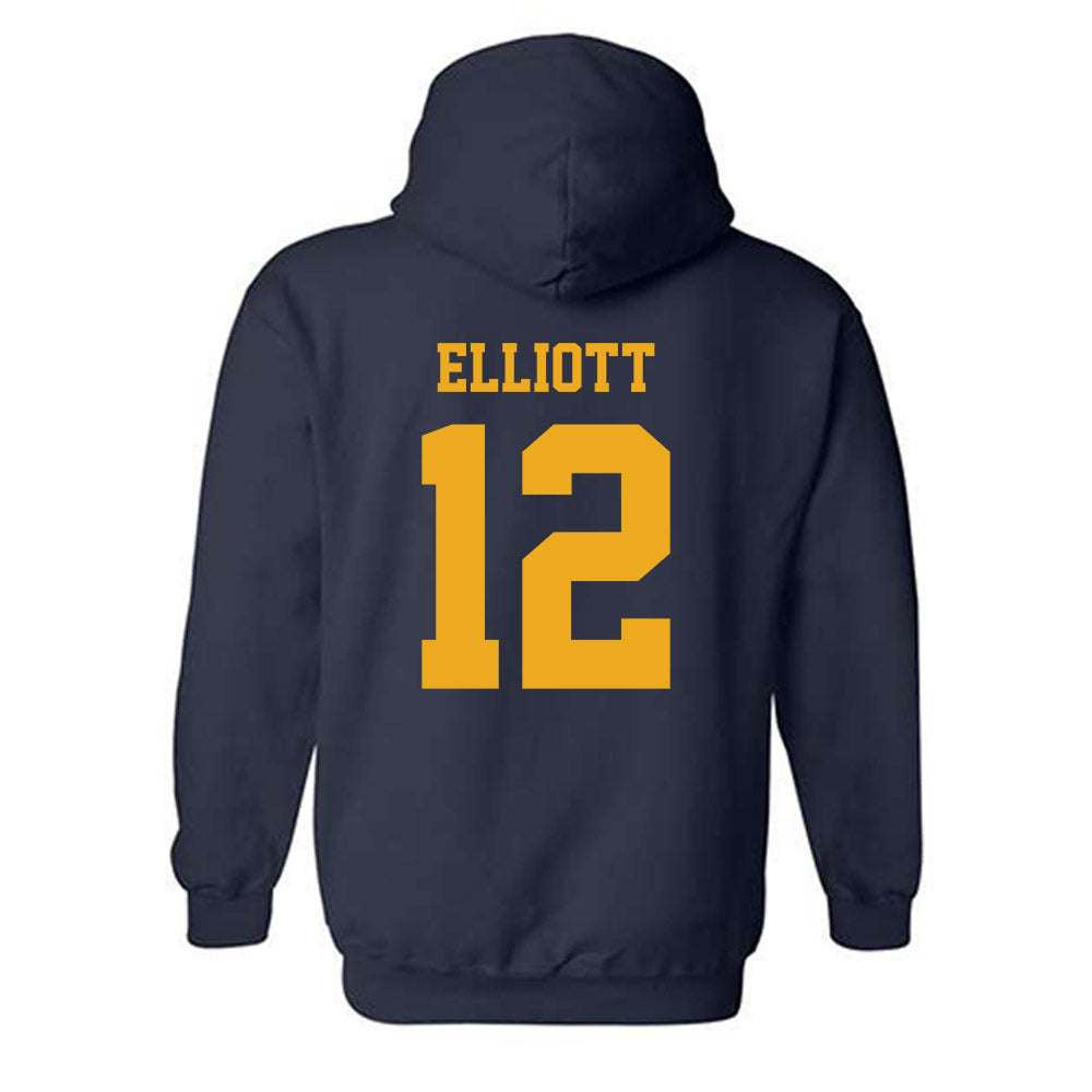 West Virginia - NCAA Women's Volleyball : Maggie Elliott - Classic Shersey Hooded Sweatshirt-1