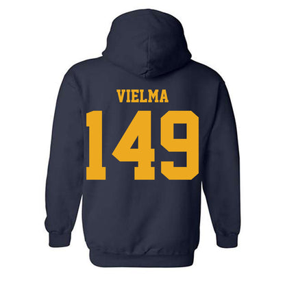 West Virginia - NCAA Wrestling : Lonzy Vielma - Classic Shersey Hooded Sweatshirt-1