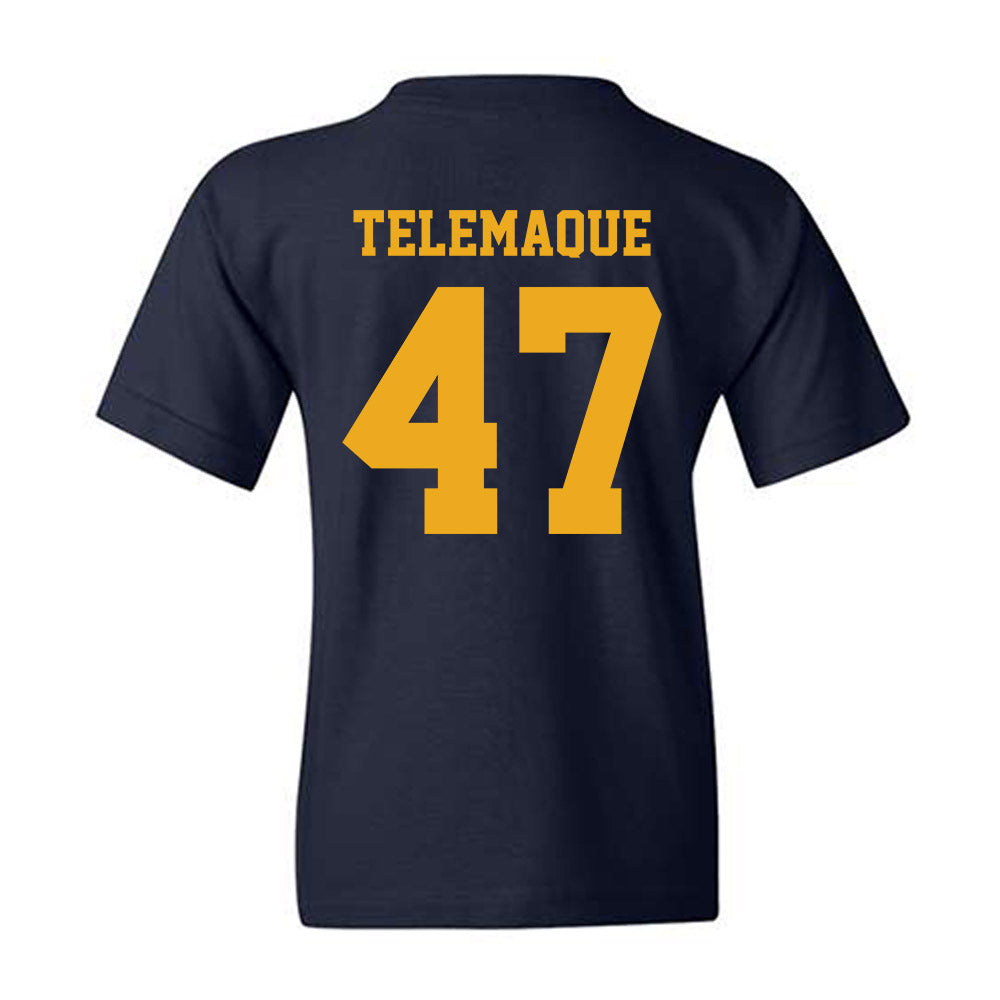 West Virginia - NCAA Football : Wilnerson Telemaque - Classic Shersey Youth T-Shirt-1