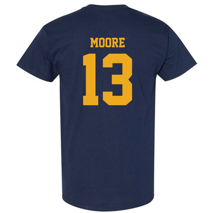 West Virginia - NCAA Men's Basketball : Chance Moore - Classic Shersey T-Shirt-1