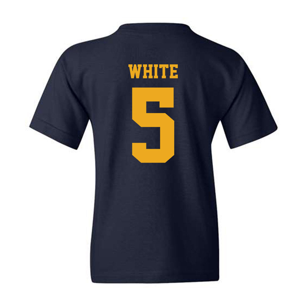 West Virginia - NCAA Women's Soccer : Taylor White - Classic Shersey Youth T-Shirt