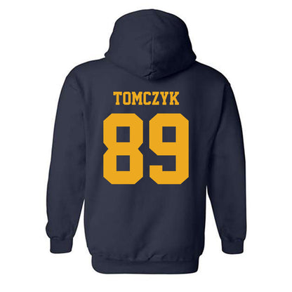 West Virginia - NCAA Football : Adam Tomczyk - Classic Shersey Hooded Sweatshirt-1