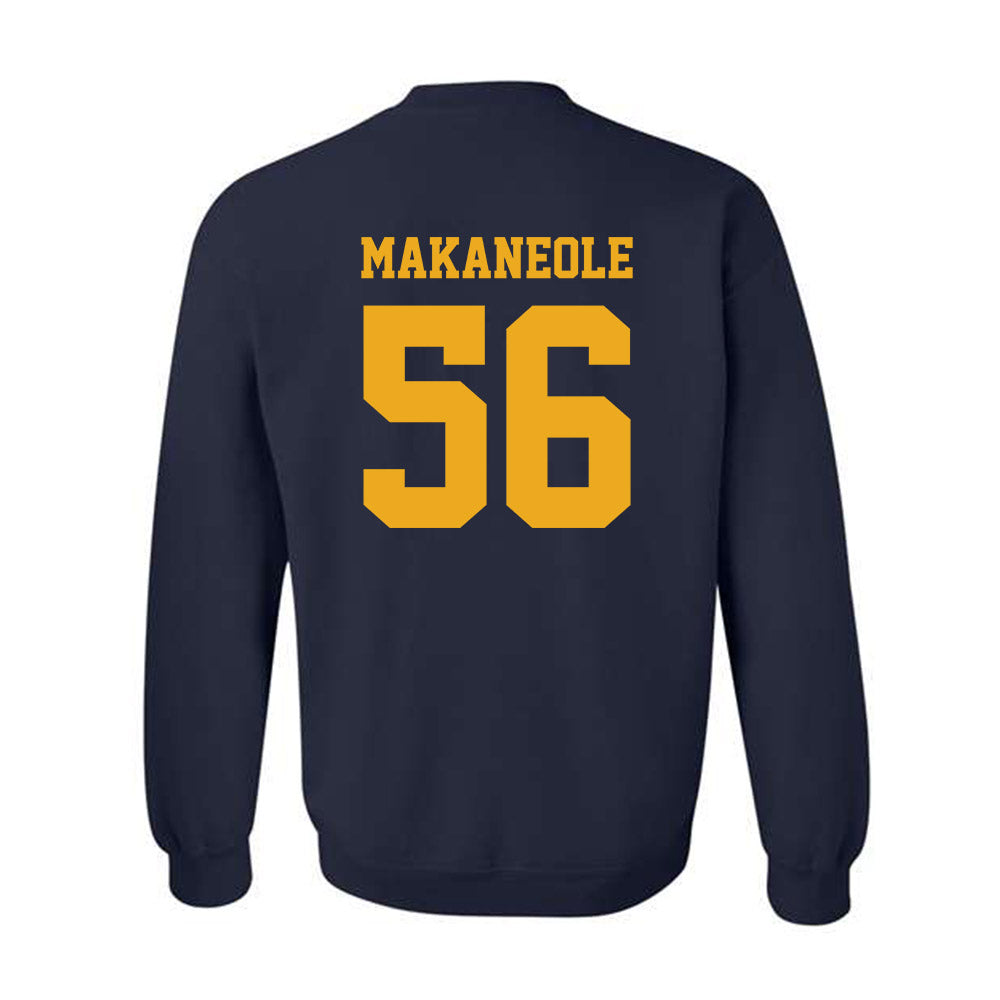 West Virginia - NCAA Football : Kimo Makaneole - Classic Shersey Crewneck Sweatshirt-1