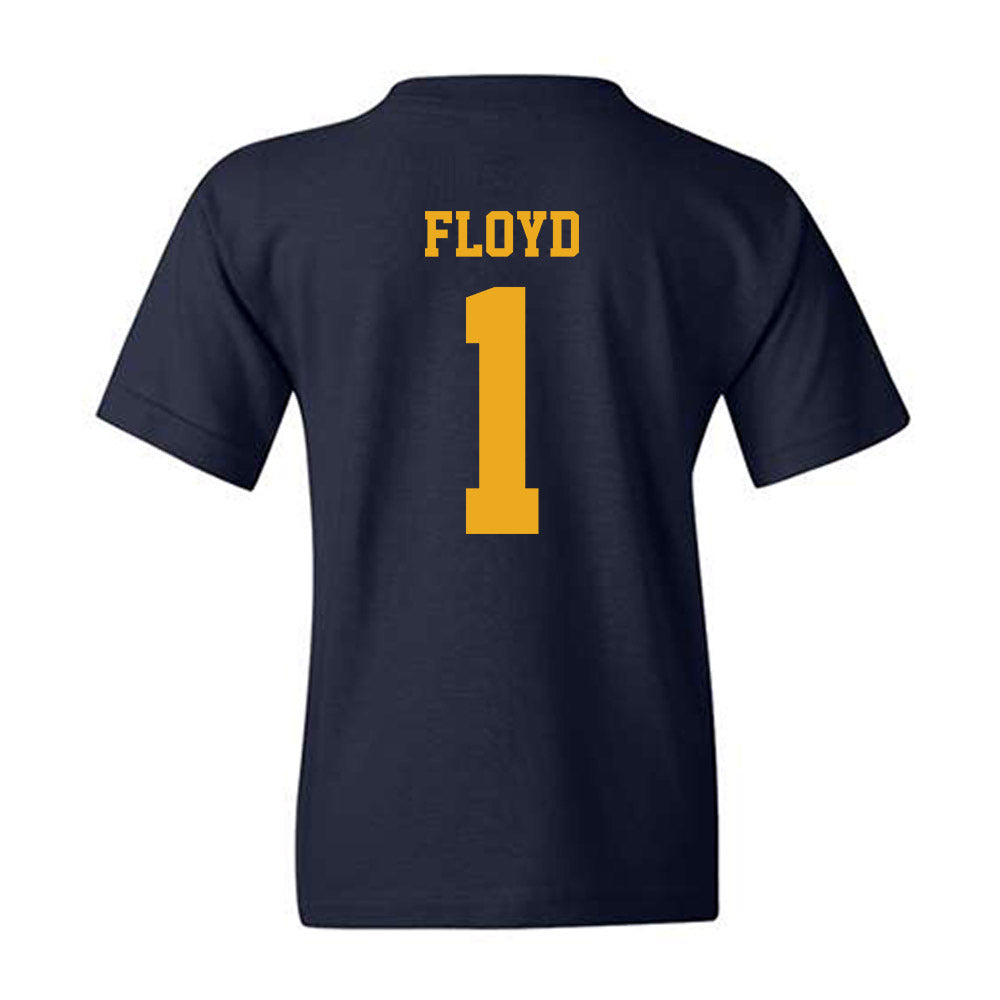 West Virginia - NCAA Men's Basketball : Jasper Floyd - Classic Shersey Youth T-Shirt-1