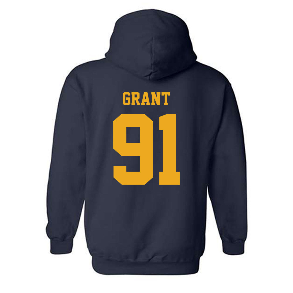 West Virginia - NCAA Football : Devin Grant - Classic Shersey Hooded Sweatshirt-1