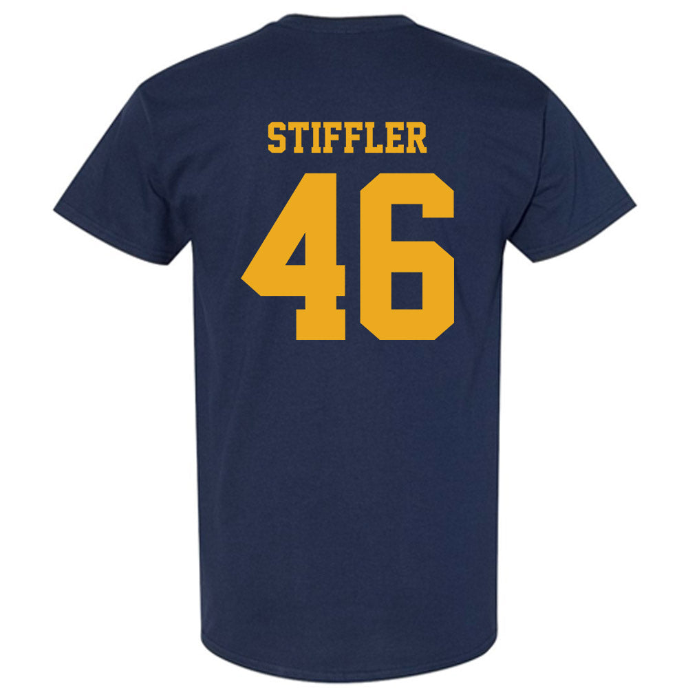 West Virginia - NCAA Baseball : Mac Stiffler - Classic Shersey T-Shirt-1